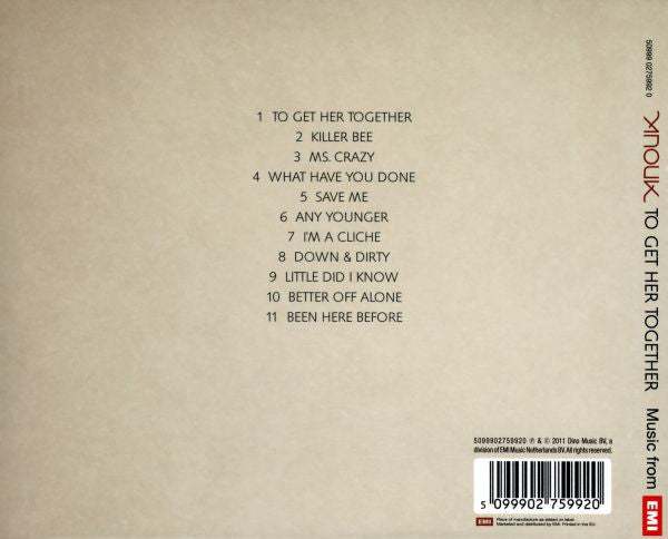 Anouk : To Get Her Together (CD, Album, Dig)