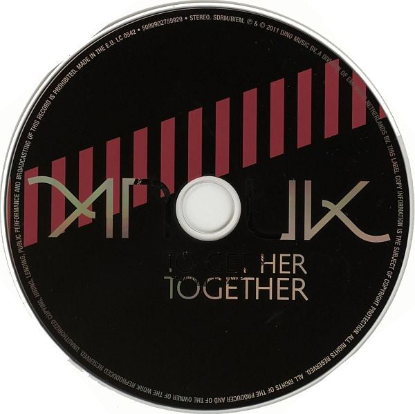 Anouk : To Get Her Together (CD, Album, Dig)