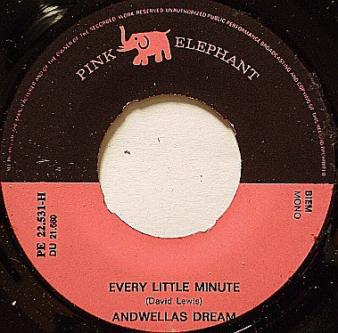 Andwellas Dream / Andwella : Every Little Minute / Michael Fitzhenry (7", Single, Mono)