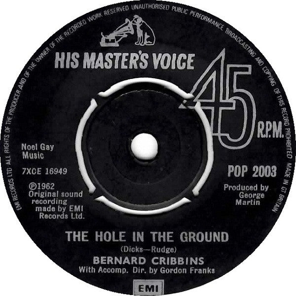 Bernard Cribbins : Right Said Fred / The Hole In The Ground (7", Single)