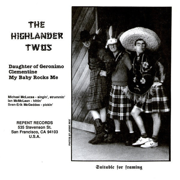 The Highlander Two's : Go West! (7")