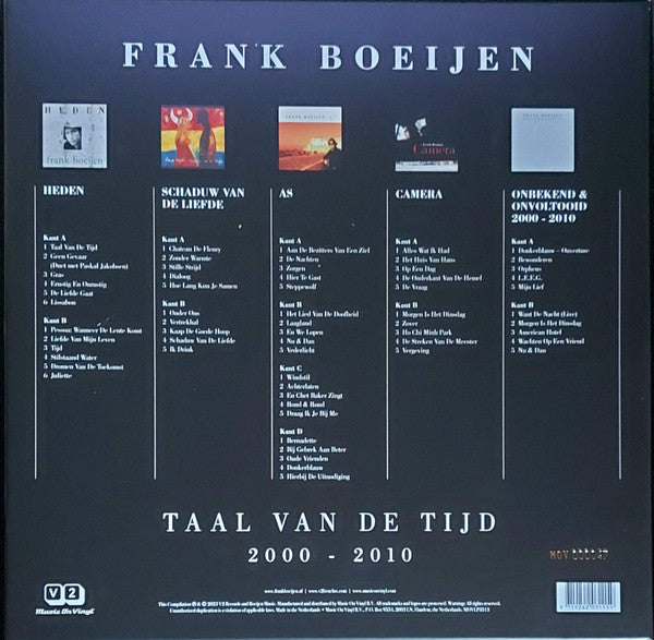 Frank Boeijen : Taal Van De Tijd 2000 - 2010 (6xLP, Album, Tra + Box, Comp, Ltd, Num)
