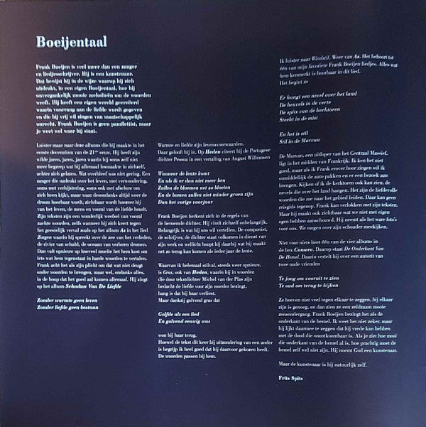Frank Boeijen : Taal Van De Tijd 2000 - 2010 (6xLP, Album, Tra + Box, Comp, Ltd, Num)
