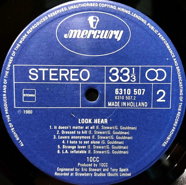 10cc : Look Hear? (LP, Album)