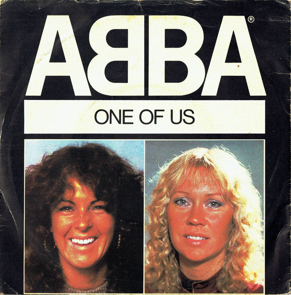 ABBA : One Of Us (7", Single, RP, Inj)