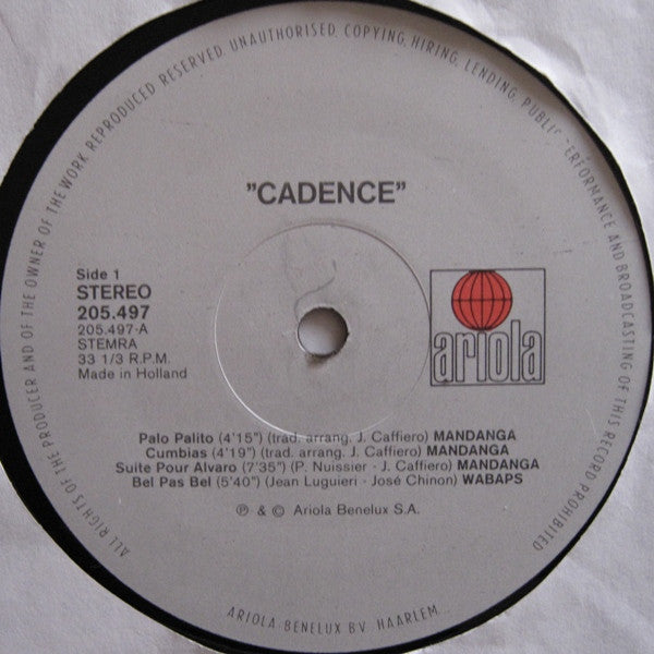 Various : Cadence (LP)