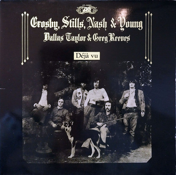 Crosby, Stills, Nash & Young : Déjà Vu (LP, Album, Gat)