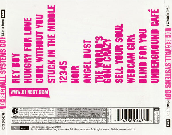 Di-Rect : All Systems Go! (CD, Album, Copy Prot.)