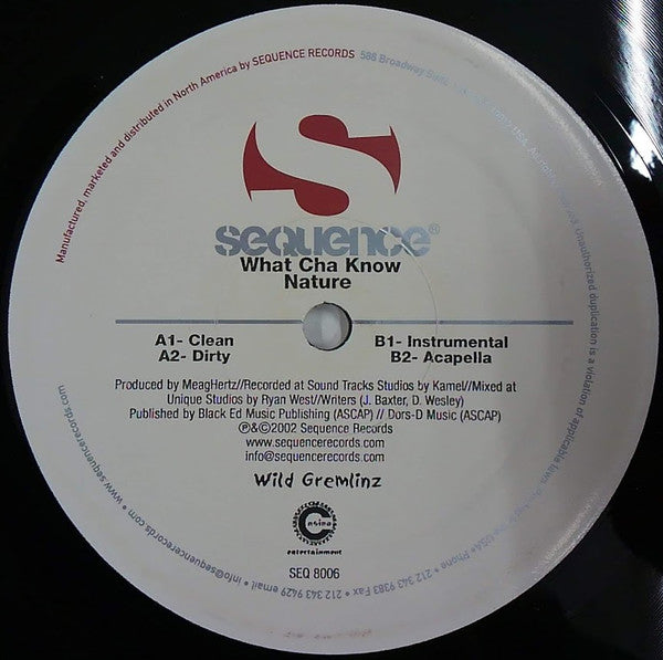 Nature (4) : What Cha Know (12")