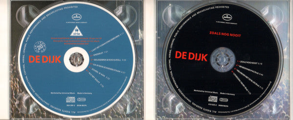 De Dijk : Zoals Nog Nooit (CD, Maxi)