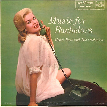 Henri René And His Orchestra : Music For Bachelors (LP, Album, Mono)