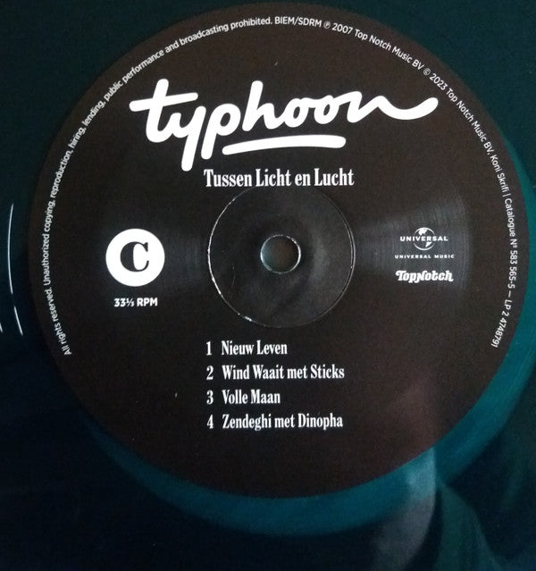 Typhoon (4) : Tussen Licht En Lucht (2xLP, Album, RE, Tra)
