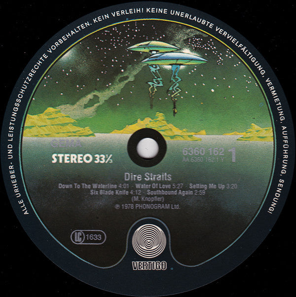 Dire Straits : Dire Straits (LP, Album)