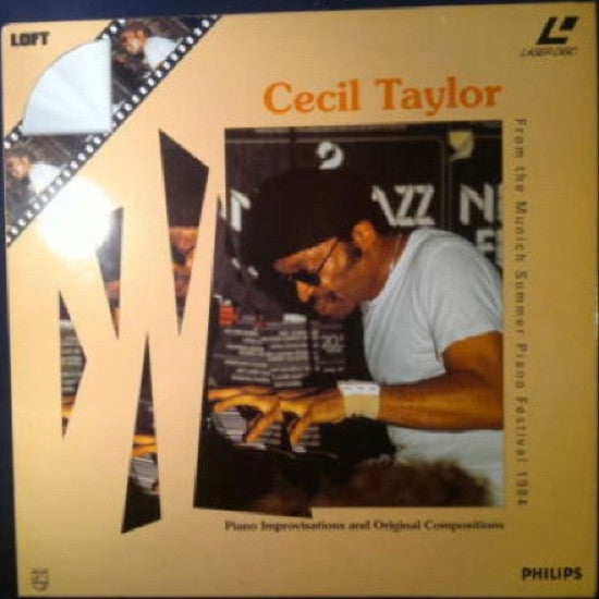 Cecil Taylor : Piano Solo 1984 (Laserdisc, 12", S/Sided, PAL)