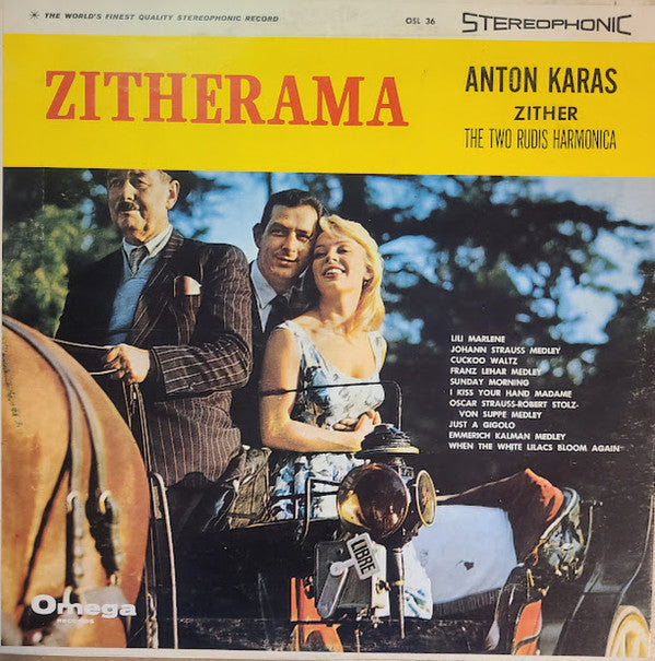 Anton Karas : Zitherama (LP, Album)