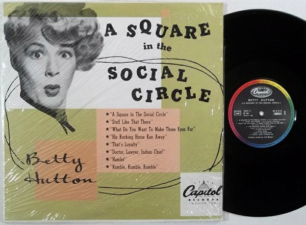 Betty Hutton : A Square In The Social Circle (LP, Album, RE)