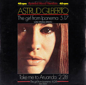 Astrud Gilberto : The Girl From Ipanema (Long Original version) (12", EP)