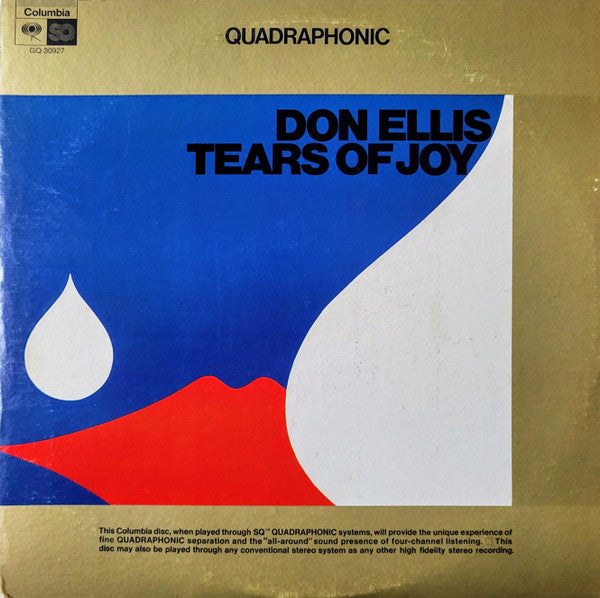 Don Ellis : Tears Of Joy (2xLP, Album, Quad, Gat)