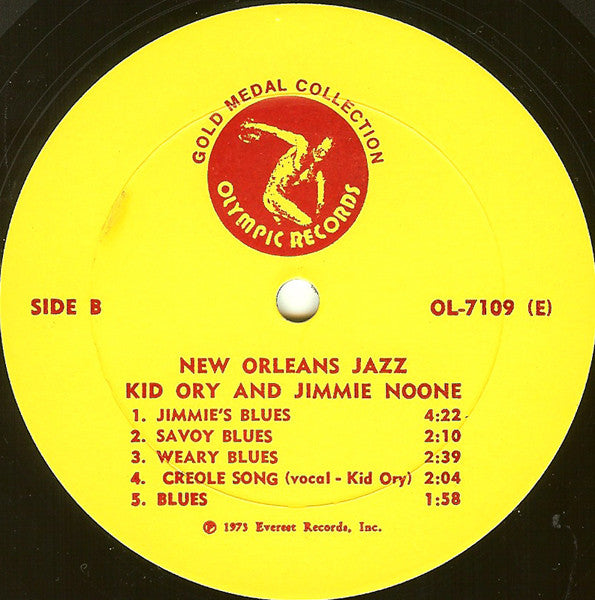 Kid Ory and Jimmie Noone : New Orleans Jazz (LP, Album)