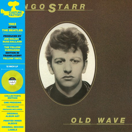 Ringo Starr : Old Wave (LP, Album, Ltd, RE, RM, S/Edition, Yel)