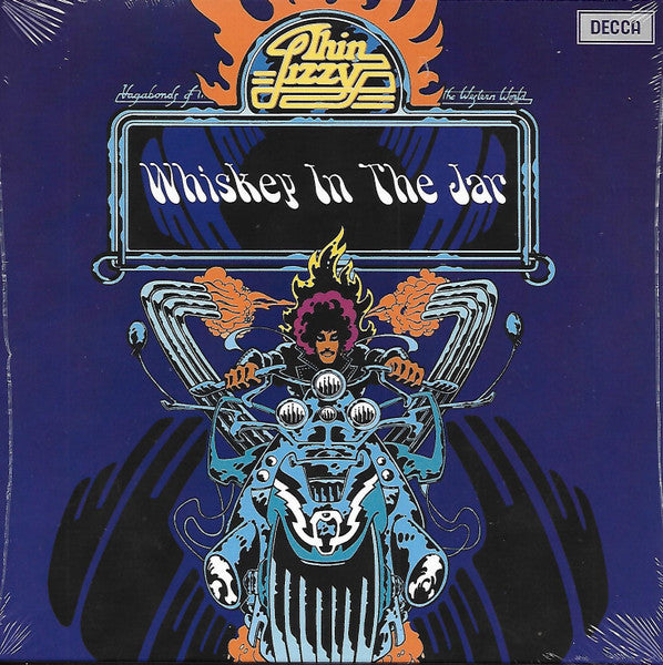 Thin Lizzy : Whiskey In The Jar (7", Single, Ltd, RE, RM, Blu)