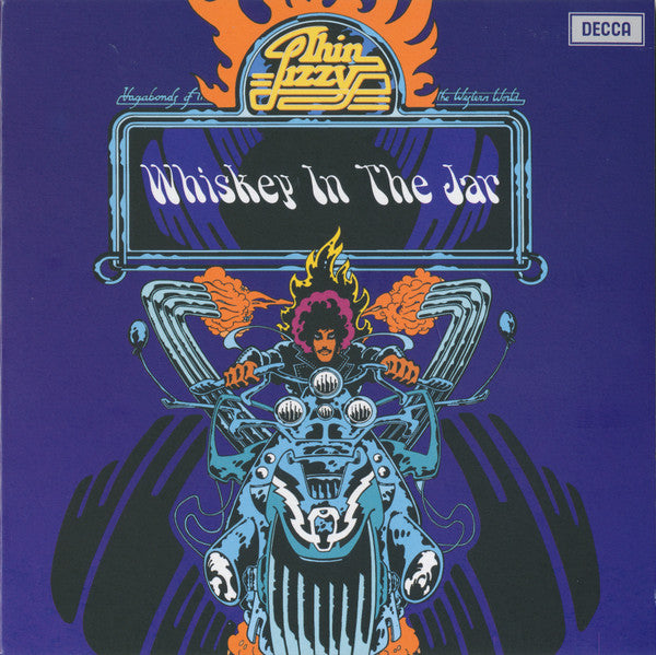 Thin Lizzy : Whiskey In The Jar (7", Single, Ltd, RE, RM, Blu)