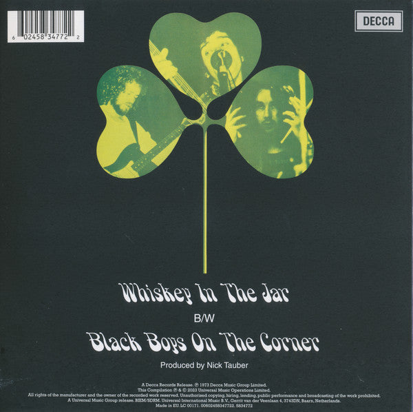 Thin Lizzy : Whiskey In The Jar (7", Single, Ltd, RE, RM, Blu)