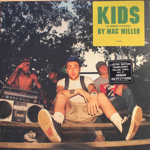 Mac Miller : K.I.D.S. (Kickin Incredibly Dope Shit) (LP + LP, S/Sided + Ltd, Mixtape, RE, Yel)