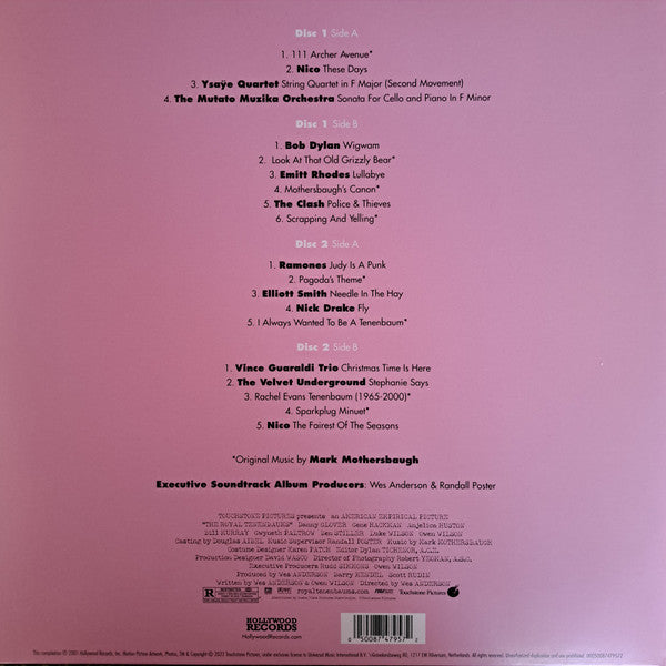 Various : The Royal Tenenbaums (Original Soundtrack) (LP, Blu + LP, Gre + Album, RSD, Comp, RE, RP)