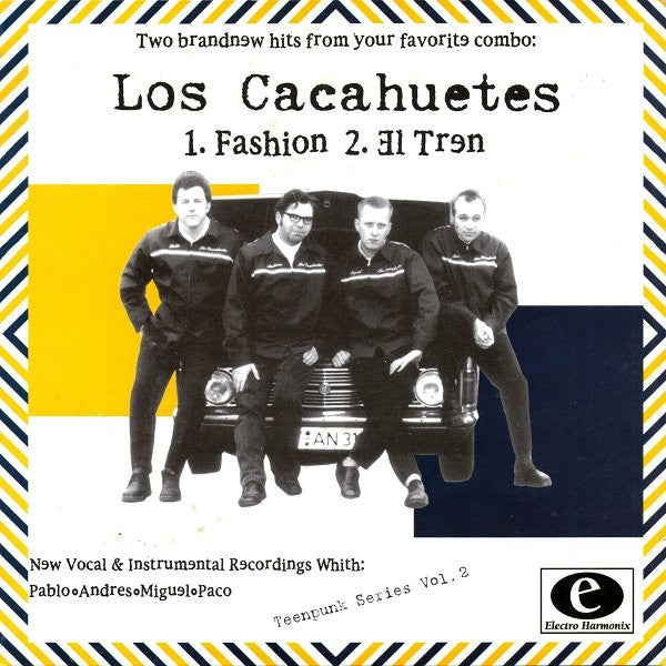 Kenny Harpers / Los Cacahuetes : Kenny Harpers / Los Cacahuetes (7", EP, Blu)
