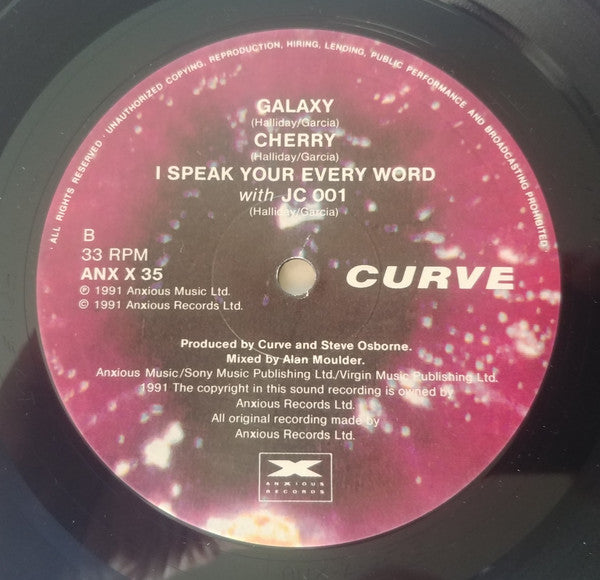 Curve : Cherry (10", EP, Ltd, Num)