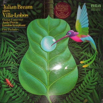 Julian Bream, Heitor Villa-Lobos, London Symphony Orchestra, André Previn : Julian Bream Plays Villa-Lobos (LP)