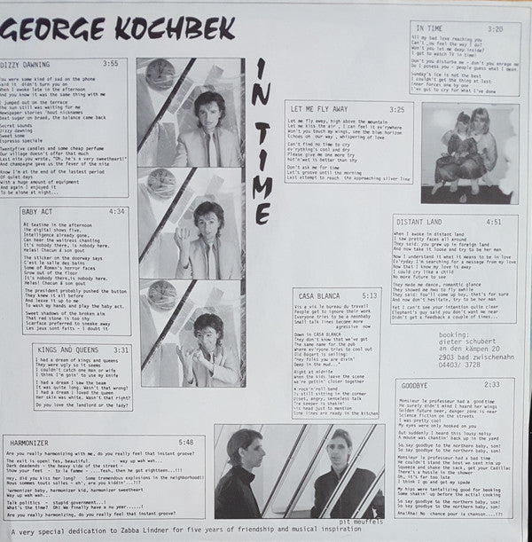 George Kochbek : In Time (LP, Album)