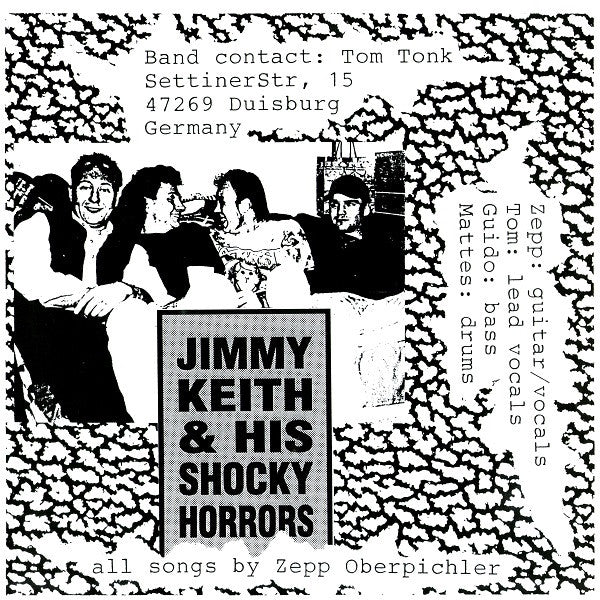 Jimmy Keith & His Shocky Horrors : I Love Girls (7")