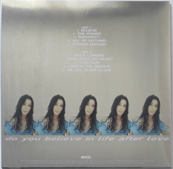 Cher : Believe (LP, Cle + LP, Blu + LP, Blu + Box, Dlx, Ltd, RM)