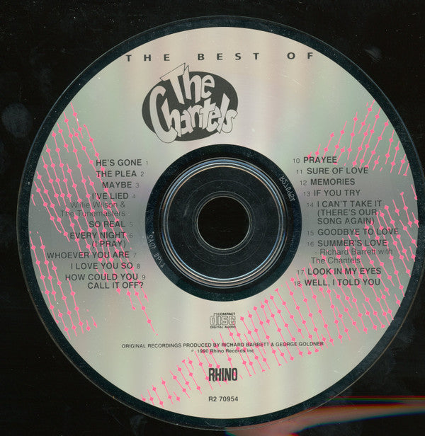 The Chantels : The Best Of (CD, Comp, Mono, RM)