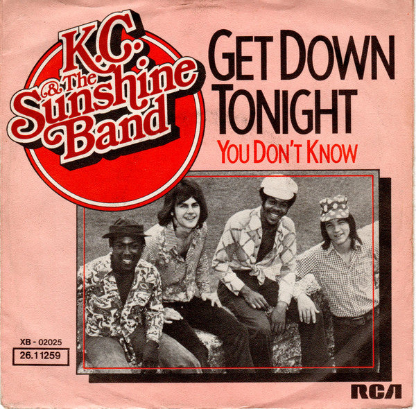 K.C. & The Sunshine Band* : Get Down Tonight (7", Single)