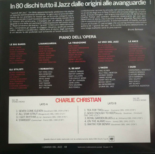 Charlie Christian : Charlie Christian (LP, Comp, Mono)