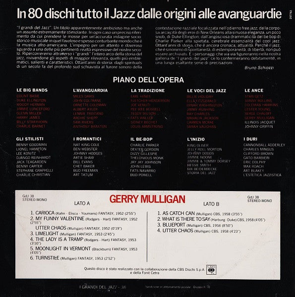 Gerry Mulligan : Gerry Mulligan (LP, Comp)
