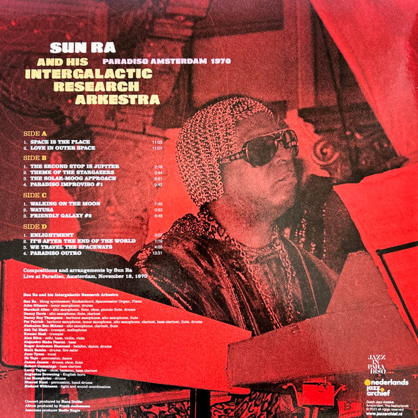 The Sun Ra Arkestra : Paradiso Amsterdam 1970 (2xLP, Album, 180)