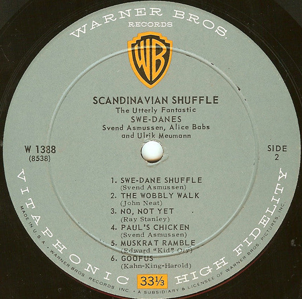 The Utterly Fantastic Swe-Danes* : Scandinavian Shuffle (LP, Album, Mono)