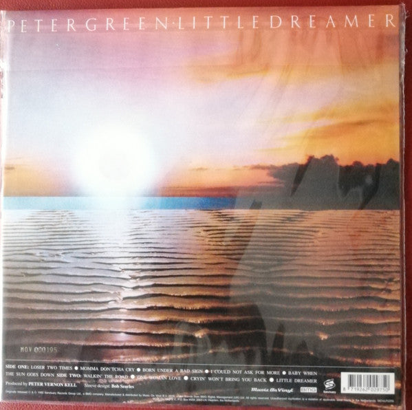 Peter Green (2) : Little Dreamer (LP, Album, Ltd, Num, RE, Gol)