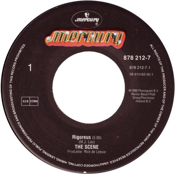 The Scene (2) : Rigoreus (7", Single, Lar)
