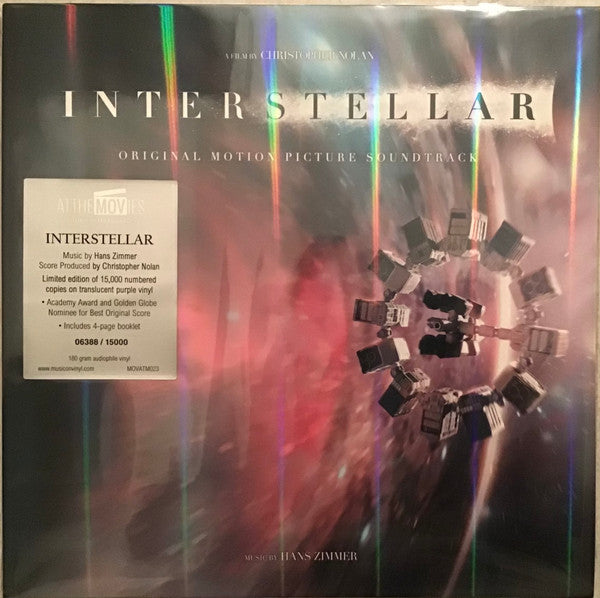 Hans Zimmer : Interstellar (Original Motion Picture Soundtrack) (2xLP, Album, Dlx, Ltd, Num, RE, Pur)