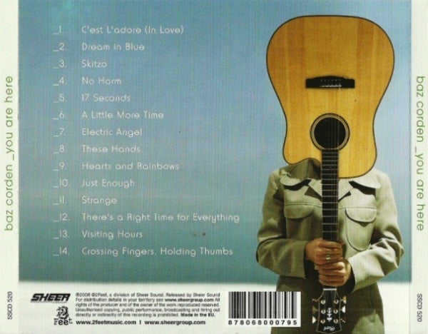 Baz Corden : _You Are Here (CD, Album)