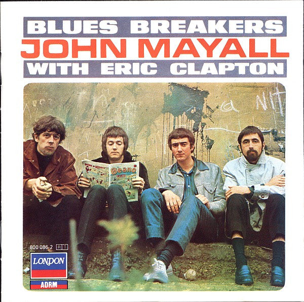 John Mayall With Eric Clapton : Blues Breakers (CD, Album, RE)