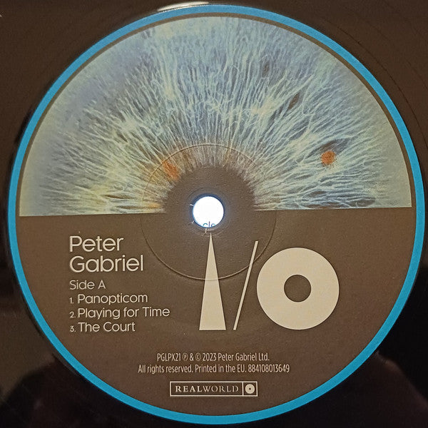 Peter Gabriel : I/O (Dark-Side Mixes) (2xLP, Album, Gat)