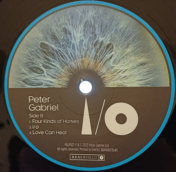Peter Gabriel : I/O (Dark-Side Mixes) (2xLP, Album, Gat)