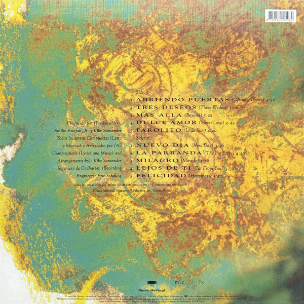 Gloria Estefan : Abriendo Puertas (LP, Album, Ltd, Num, RE, Tra)