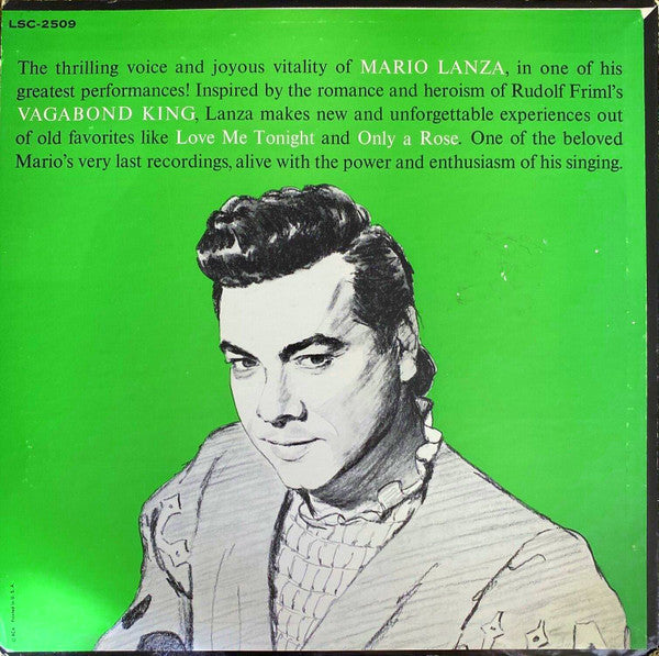 Mario Lanza : The Vagabond King (LP, Album)